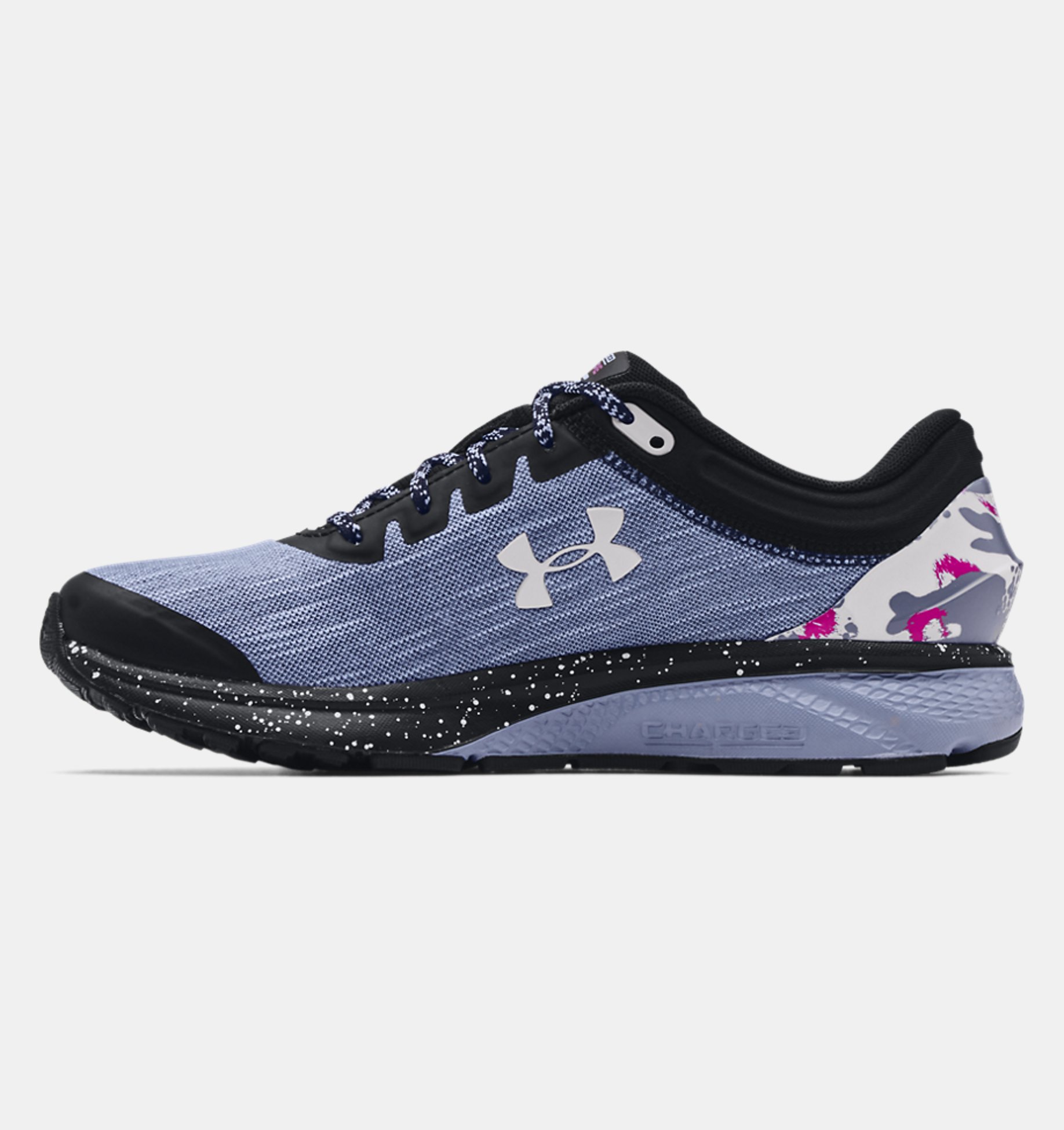 Under armour womens charged escape 3 running shoes black white Under Armour Ua Charged Escape 2 Sku 9057294 Youtube